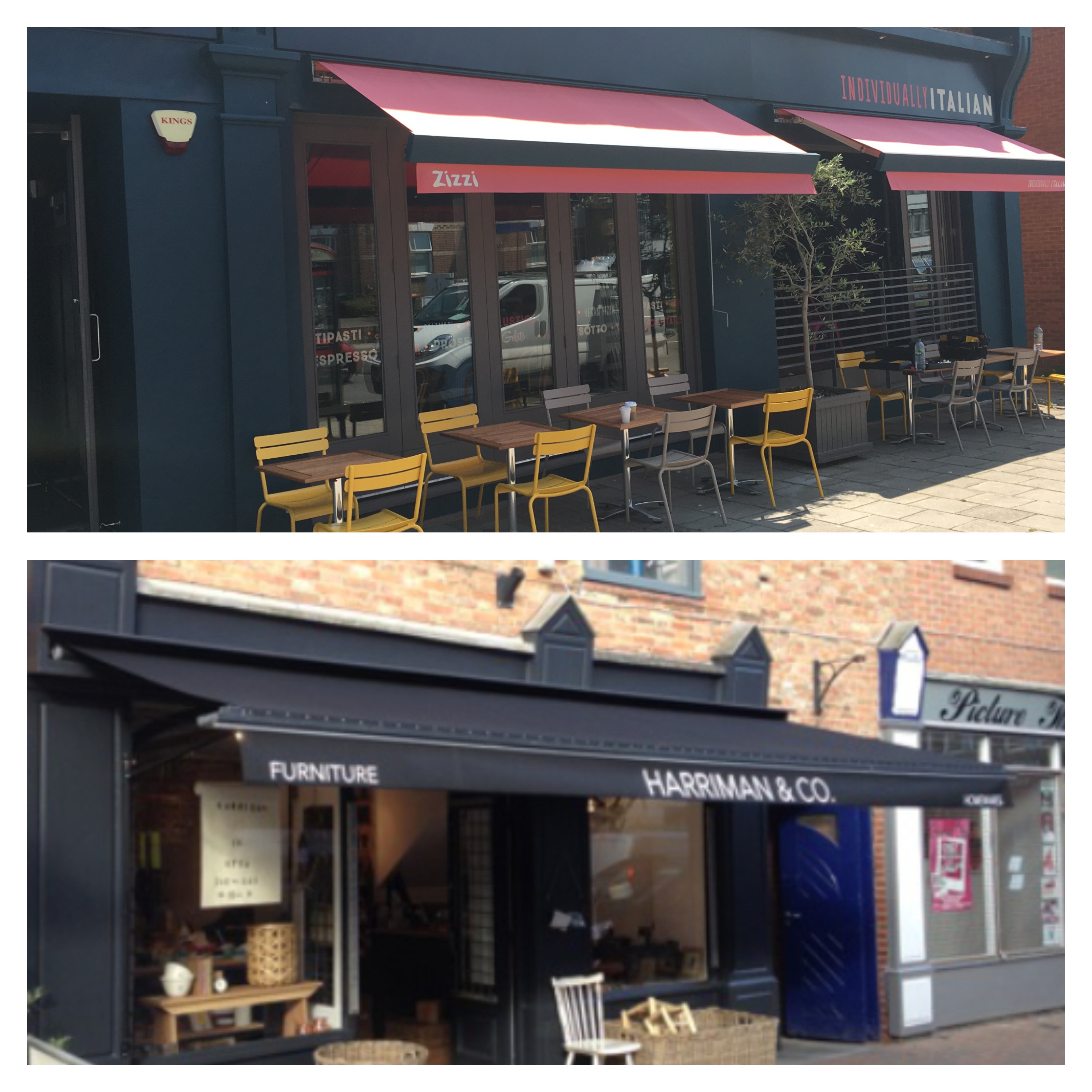 Traditional and Folding arm